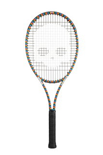Prince Tennis Racket by Hydrogen Skulls 260 100in/260g multicoloured - strung -